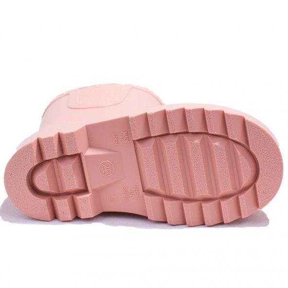 İgor W10290 Tokio Burreguito Nude Ortopedik Kürklü Kız Çocuk Yağmur Çizme - 4