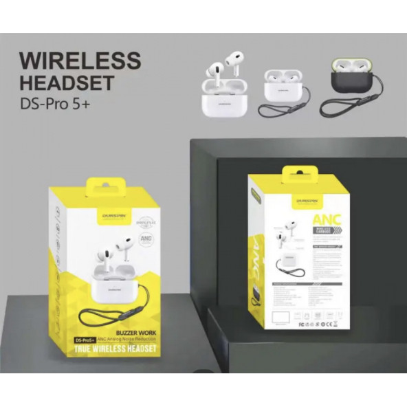 Dunspin DS-Pro5+ Bluetooth Kulak İçi Kulaklık ANC - 2