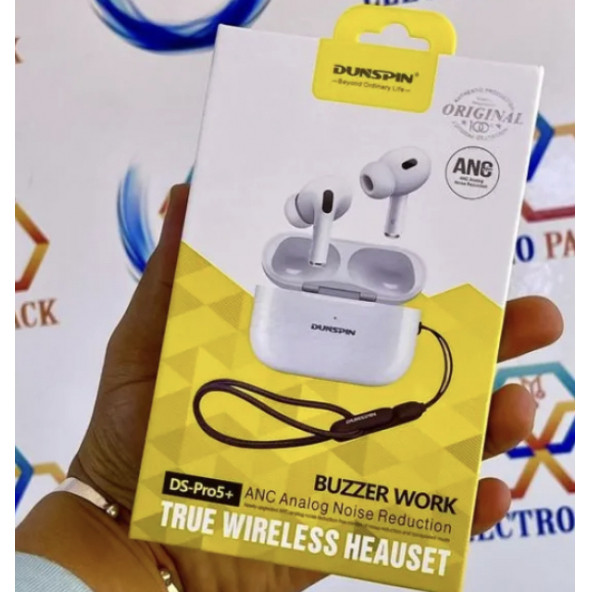 Dunspin DS-Pro5+ Bluetooth Kulak İçi Kulaklık ANC - 5