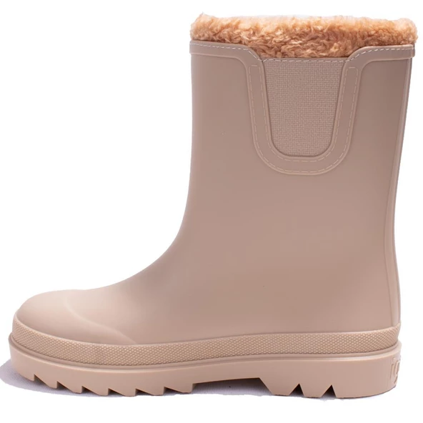 İgor W10290 Tokio Burreguito Bej Ortopedik Kürklü Erkek Çocuk Yağmur Çizme - Resim 3