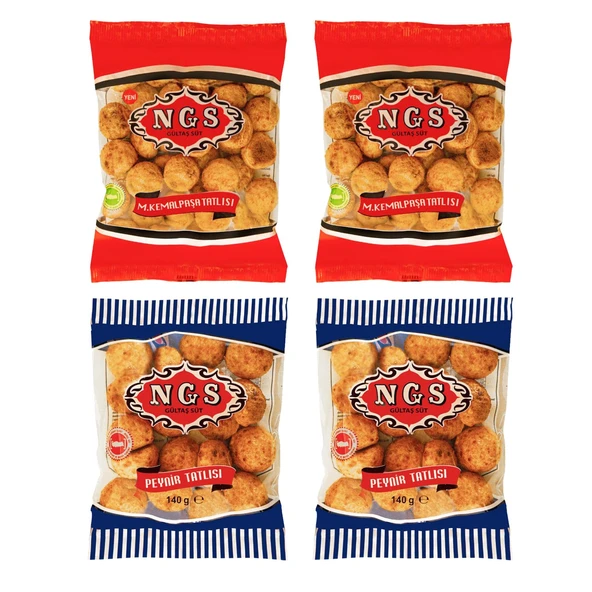 NGS Kemalpaşa ve Peynir Tatlısı 140 gr 4 lü Karma Paket