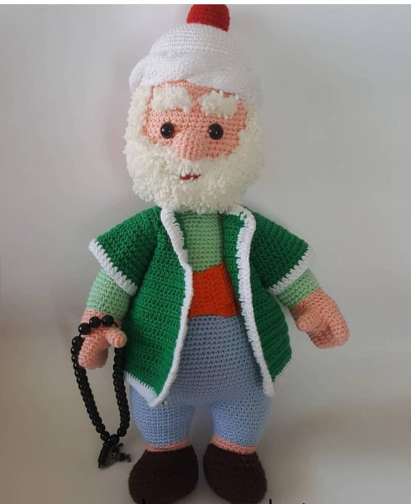 Nasreddin Hoca Amigurumi Örgü Organik Oyuncak