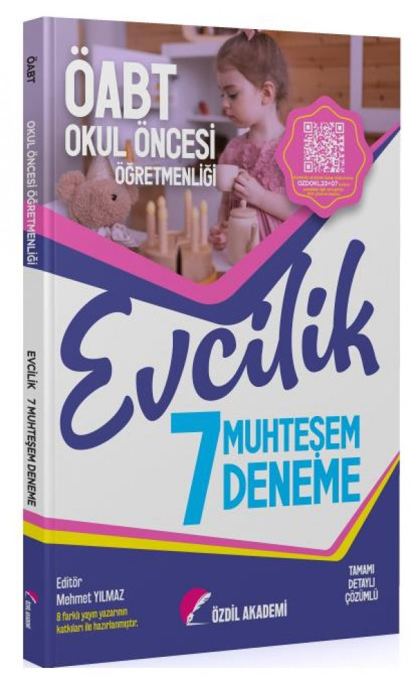 ÖABT Okul Öncesi Öğretmenliği Evcilik Muhteşem 7 Deneme Özdil Akademi