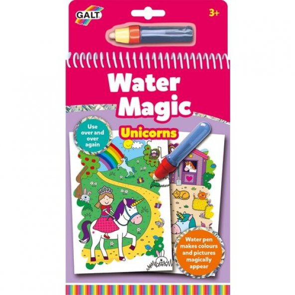 Galt Toys Water Magic Sihirli Boyama Kitabı Unicorns 3 Yaş+