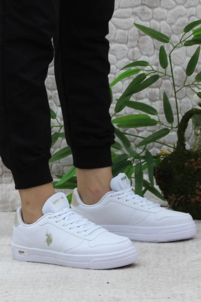 U.S. Polo Assn. Ellıs 3PR Anatomilk Orijinal Ürün Sneaker Kadın Spor Ayakkabı - Resim 7