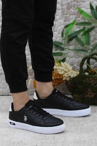 U.S. Polo Assn. Ellıs 3PR Anatomilk Orijinal Ürün Sneaker Kadın Spor Ayakkabı - Resim 3