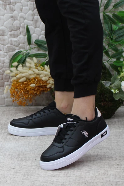 U.S. Polo Assn. Ellıs 3PR Anatomilk Orijinal Ürün Sneaker Kadın Spor Ayakkabı - Resim 4