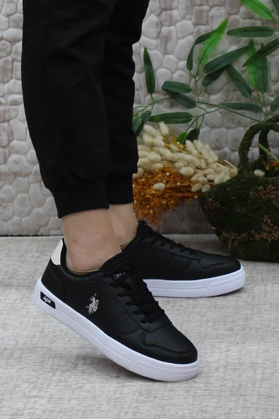 U.S. Polo Assn. Ellıs 3PR Anatomilk Orijinal Ürün Sneaker Kadın Spor Ayakkabı - Resim 2