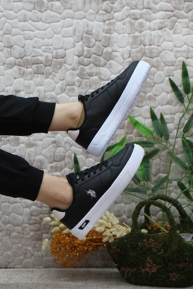 U.S. Polo Assn. Ellıs 3PR Anatomilk Orijinal Ürün Sneaker Kadın Spor Ayakkabı - Resim 5