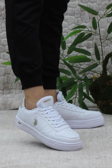 U.S. Polo Assn. Ellıs 3PR Anatomilk Orijinal Ürün Sneaker Kadın Spor Ayakkabı ürün görseli