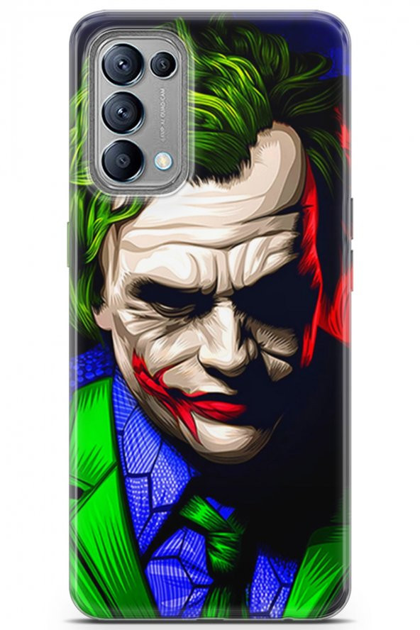 Oppo Reno 5 Uyumlu Kılıf Opus 22 Joker Tablo Kap Sky