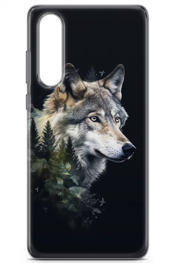 Huawei P30 Kılıf Kingo 5 İran Kurdu Koruma Kılıfı - 2