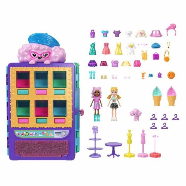 HKW12 Polly Pocket Moda Evi Oyun Seti - 2