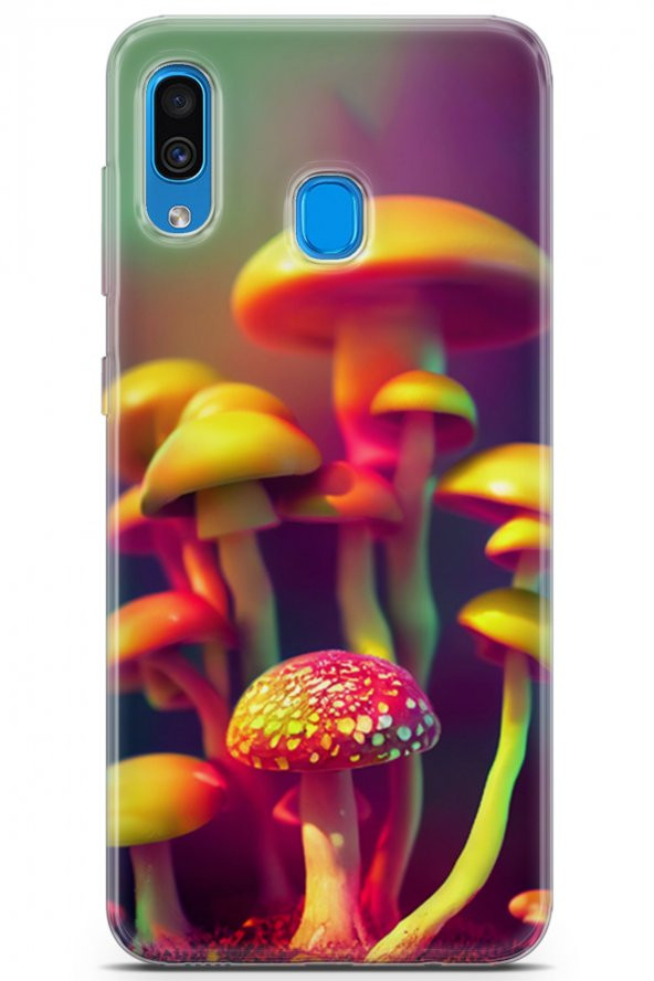 Samsung Galaxy A20 Kılıf Kingo 22 Yapay Zeka Mantar Kap - 1