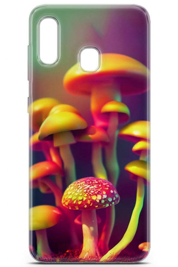 Samsung Galaxy A20 Kılıf Kingo 22 Yapay Zeka Mantar Kap - 2