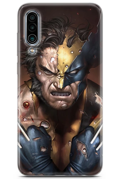Meizu 16XS Uyumlu Kılıf Dc 03 Wolverine Arka Kapak Gold