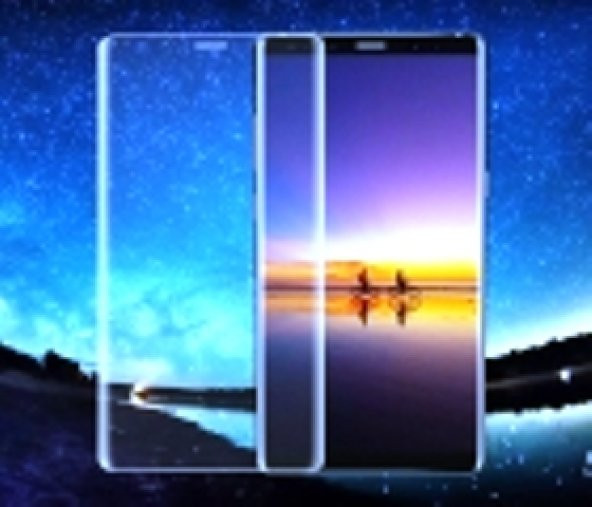 Samsung Galaxy S8 5D Renkli Tam Kavisli Kırılmaz Ekran Koruyucu