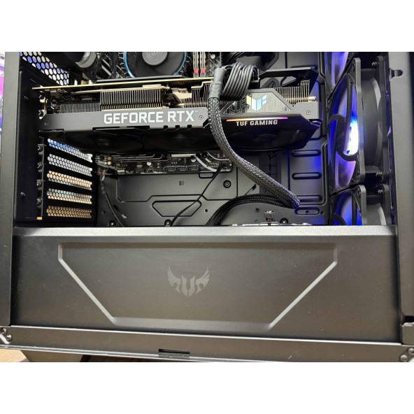 Asus Set Kasa H610M-K i5 12400F 16GB 1TB SSD RTX3060Ti 8GB 650W RGB KASA (İKİNCİ EL) - 4