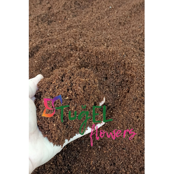 Tuğel Flowers Cocopeat (KATKISIZ VE ELENMİŞ) Hindistan Cevizi Kabuğu Torfu (5 LİTRE) - 3