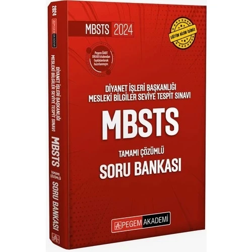 PEGEM 2024 MBSTS ÇÖZÜMLÜ SORU BANKASI ürün görseli 1