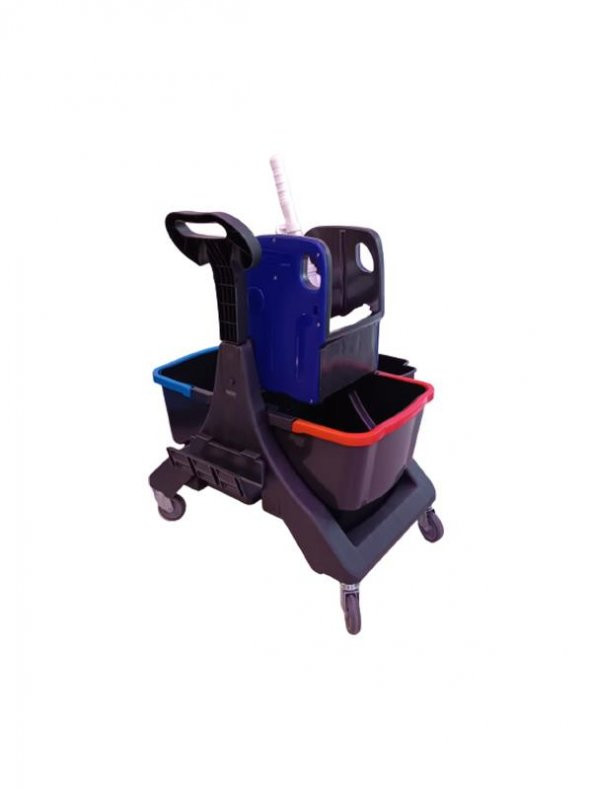 Balclean Staff Extra Çift Kovalı Temizlik Arabası - 3