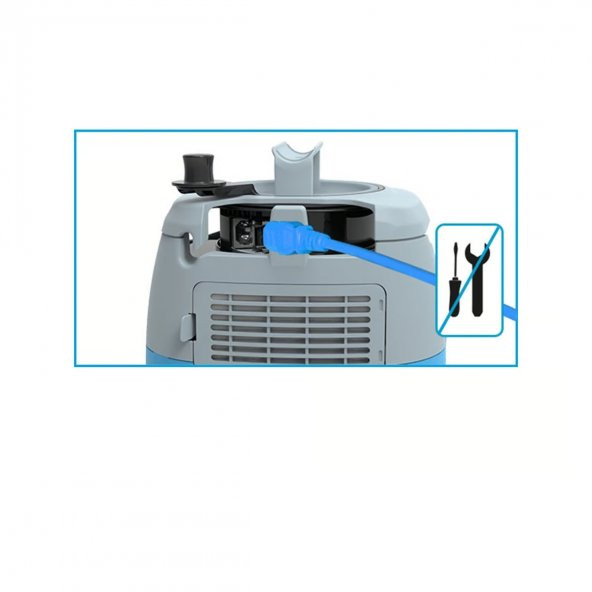 Laboory Labomat Vac 130E Sessiz Profesyonel Elektrikli Süpürge - 5