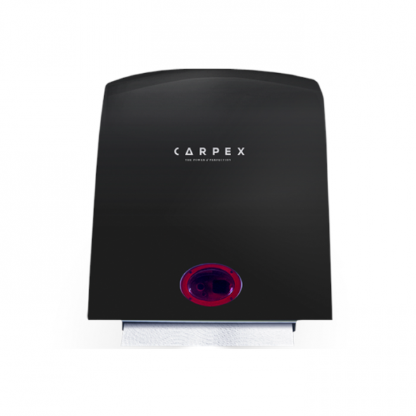 Carpex Sensörlü Kağıt Havlu Makinesi - Havlu Dispenseri-Siyah
