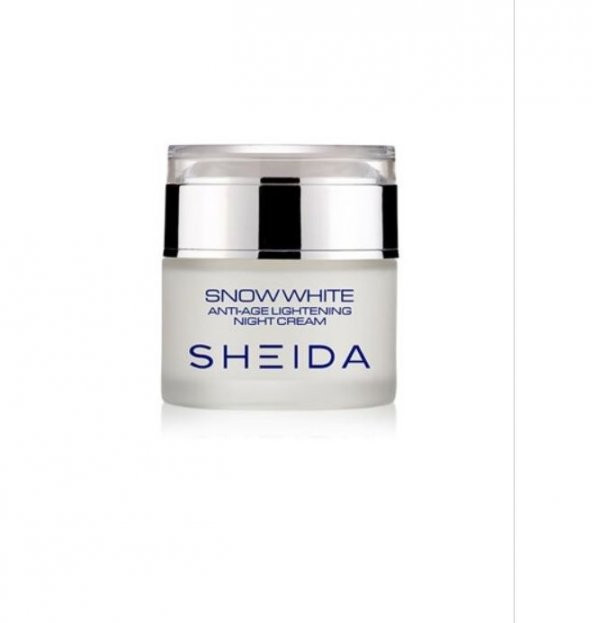 Sheida Snow Whıte Leke Açıcı Gece Kremi 50 Ml