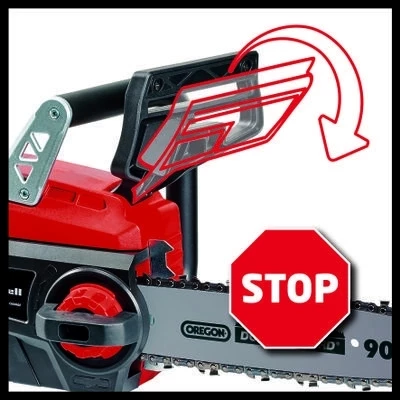 Einhell GE-LC 18/25 Li Tek Akülü 3 Ah Ağaç Kesme Makinesi - 7