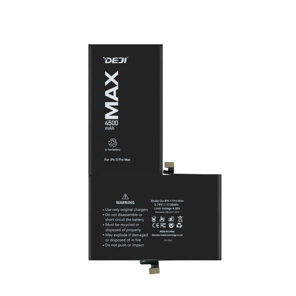 iPhone 11 Pro Max Mucize Batarya Deji 4500mAh