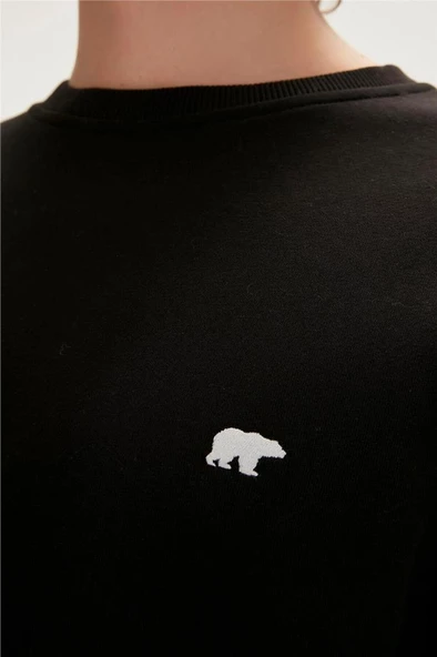 Bad Bear BE COOL CREWNECK Erkek Sweatshirt Siyah S-XXL - 2