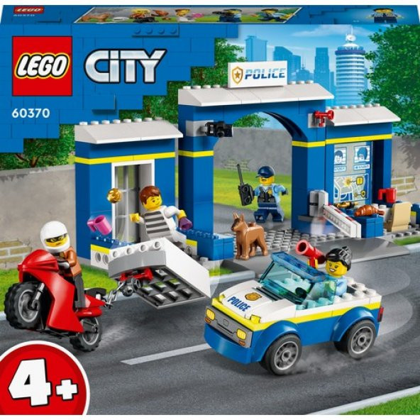 Lego City 60370  Polis Merkezi Takibi - 3