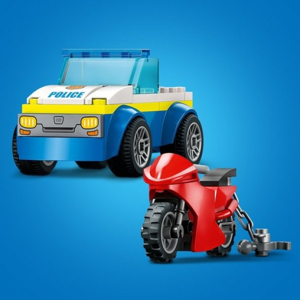 Lego City 60370  Polis Merkezi Takibi - 6