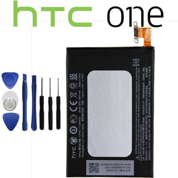 Htc One M7 Pil Batarya BN07100 ve Tamir Seti