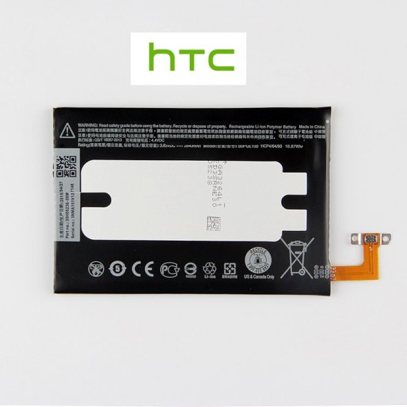 Htc One M8S Pil One S9 Pil Batarya B0PGE100 ve Tamir Seti
