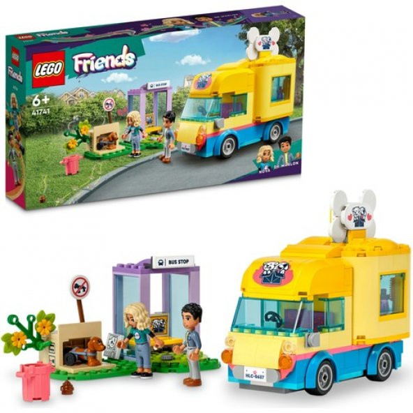 LEGO Friends 41741 Köpek Kurtarma Minibüsü