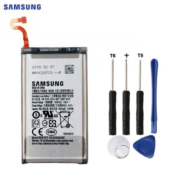 Samsung S9 Plus Pil Batarya G965 EB-BG965ABE ve Tamir Seti