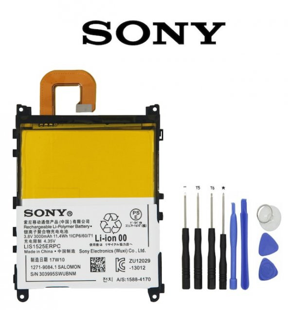 Sony Xperia Z1 Pil Batarya ve Tamir Seti LIS1525ERPC