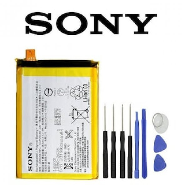 Sony Xperia Z5 Premium Pil Batarya LiS1605ERPC ve Tamir Seti