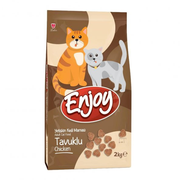 Enjoy Tavuklu Yetişkin Kedi Maması 2 kg