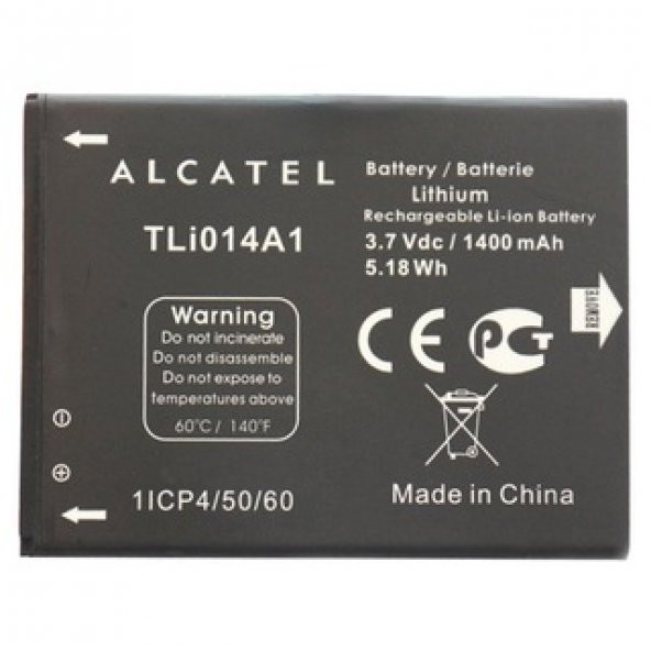 Alcatel One Touch 4010 OT-5020 -5040 TLi014A1 Batarya Pil - 1
