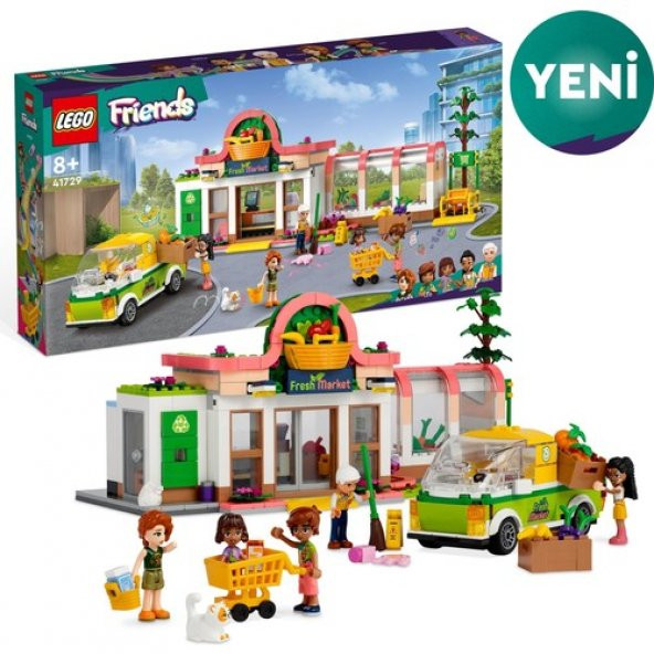 LEGO Friends Organik Manav 41729 (830 Parça)