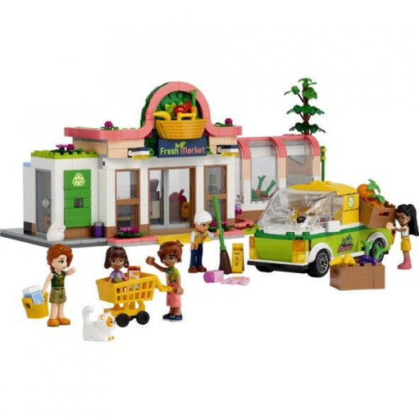 LEGO Friends Organik Manav 41729 (830 Parça) - Resim 2