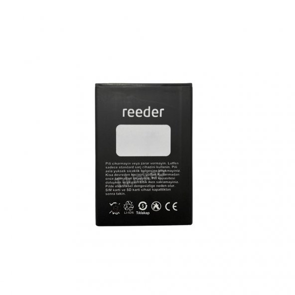 Reeder P13 Blue MaxL 2022 Batarya Pil Hb001 - 2