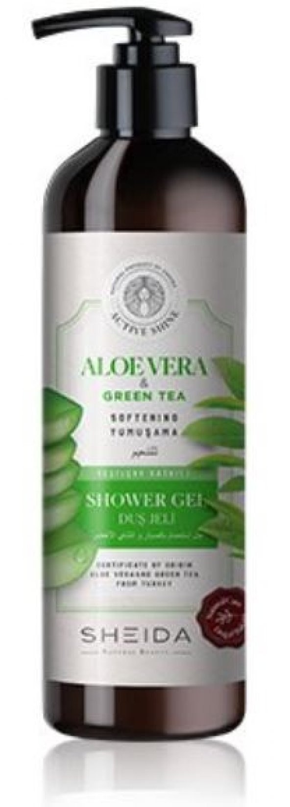 Sheida Aloe Vera & Green Tea Yumuşatıcı Duş Jeli