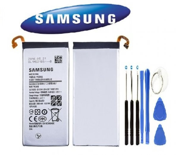 Samsung C5 Pil Batarya C500 EB-BC500ABE ve Tamir Seti - 3