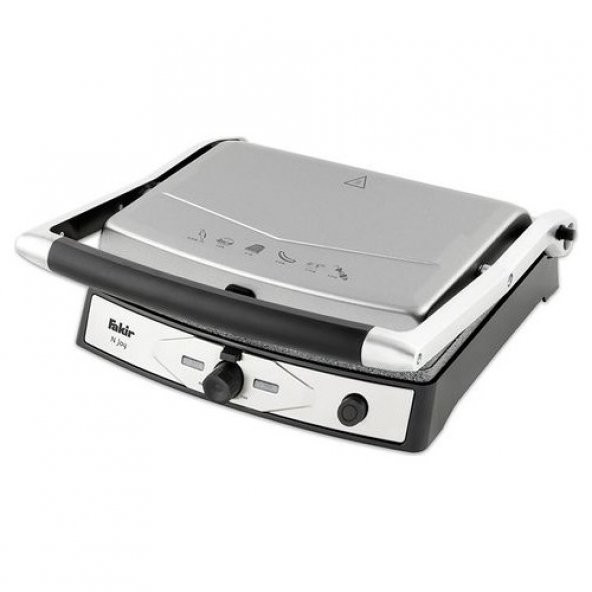 Fakir N-Joy Tost Makinesi Silver Stone