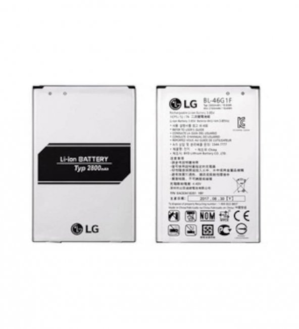 Lg K10 2017 Pil Batarya BL-46G1F - 2