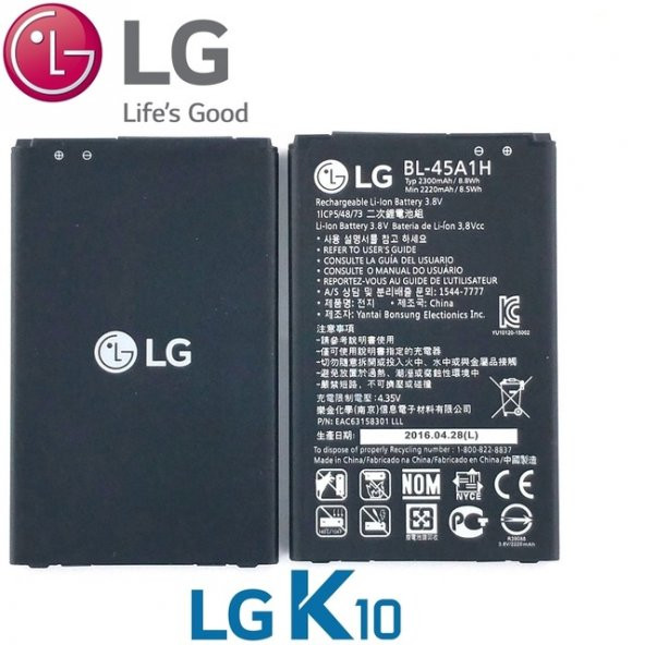 Lg K10  Batarya Pil BL-45A1H - 2