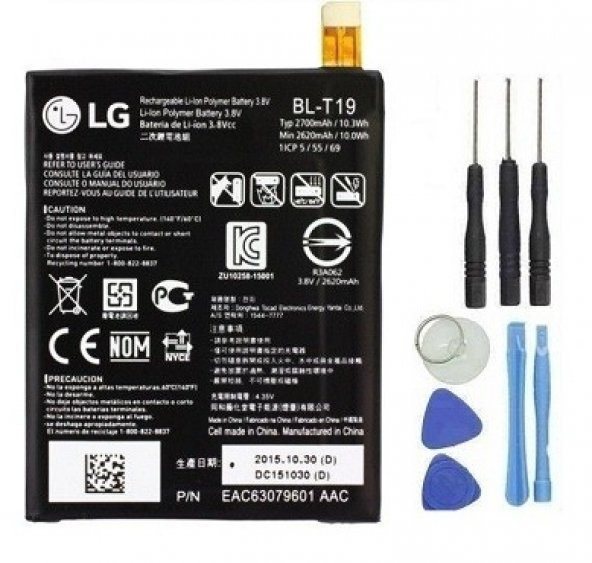 Lg Nexus 5X Pil Batarya H791 BL-T19 ve Tamir Seti - 2